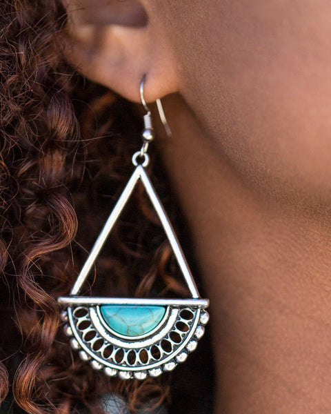 Canyon Cruzin ~ Blue Earrings