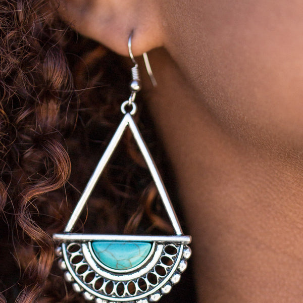 Canyon Cruzin ~ Blue Earrings