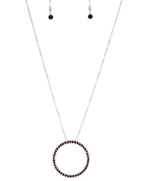 Center Of Attention ~ Red Necklace