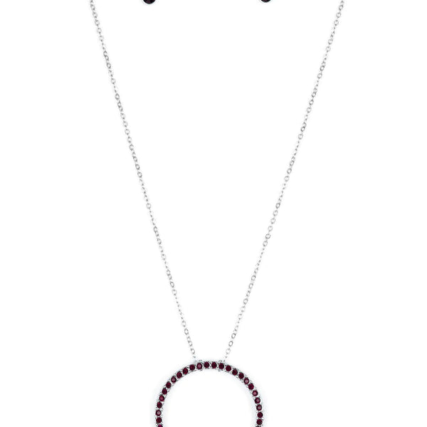 Center Of Attention ~ Red Necklace