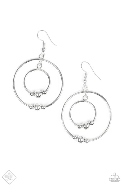 Center of Attraction ~ Silver Earrings