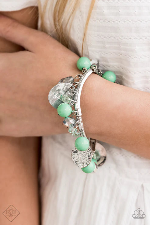 Charming Treasure ~ Green Bracelet