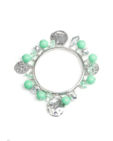 Charming Treasure ~ Green Bracelet