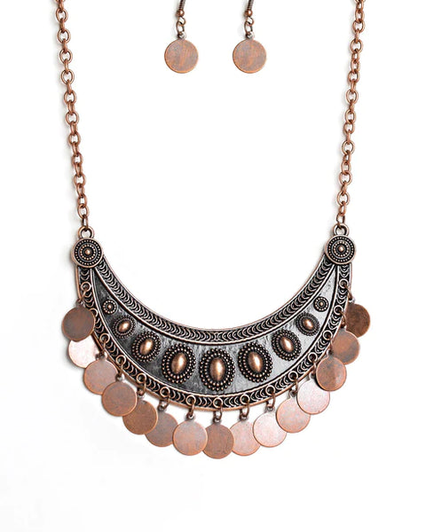 CHIMEs Up ~ Copper Necklace