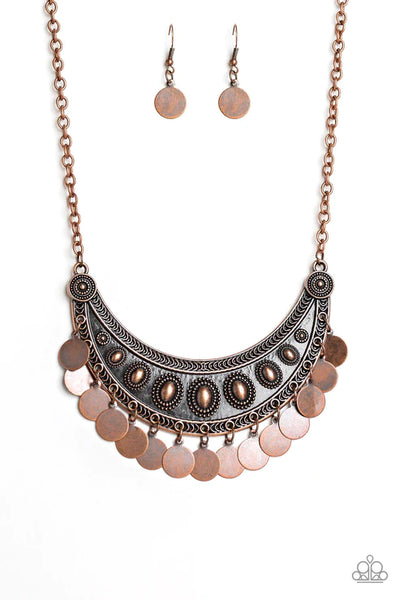 CHIMEs Up ~ Copper Necklace