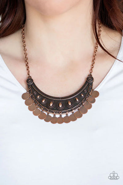 CHIMEs Up ~ Copper Necklace