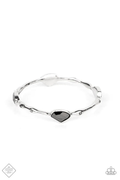 Chiseled Craze ~ Silver Bracelet