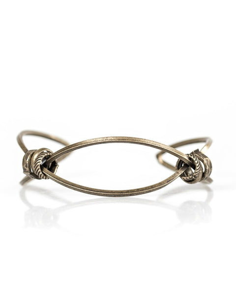 City Cadence ~ Brass Bracelet