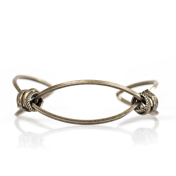 City Cadence ~ Brass Bracelet