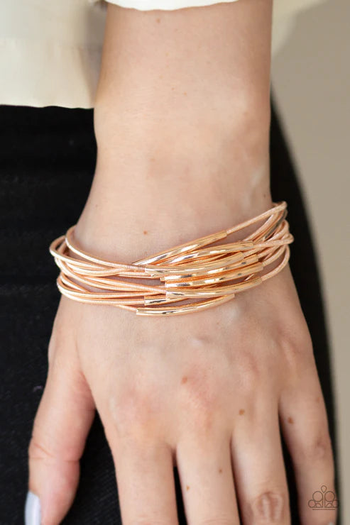 City Stretch ~ Rose Gold Bracelet