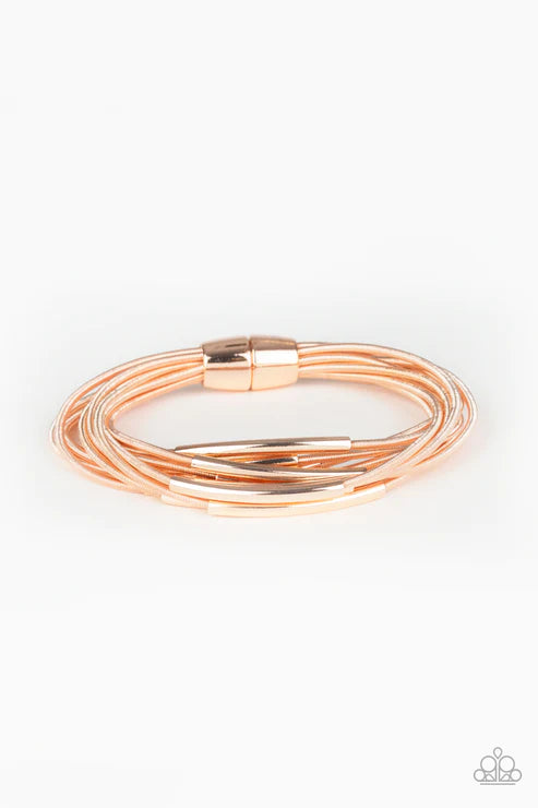 City Stretch ~ Rose Gold Bracelet