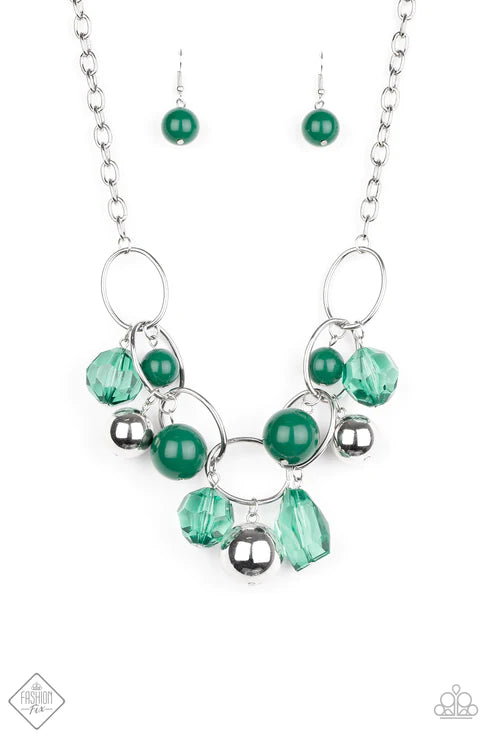 Cosmic Getaway ~ Green Necklace