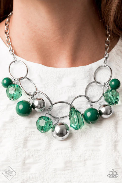 Cosmic Getaway ~ Green Necklace