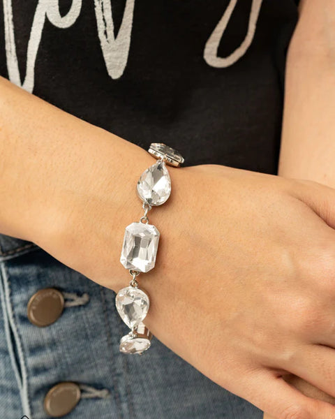 Cosmic Treasure Chest ~ White Bracelet