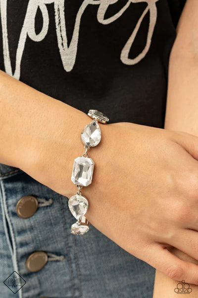 Cosmic Treasure Chest ~ White Bracelet