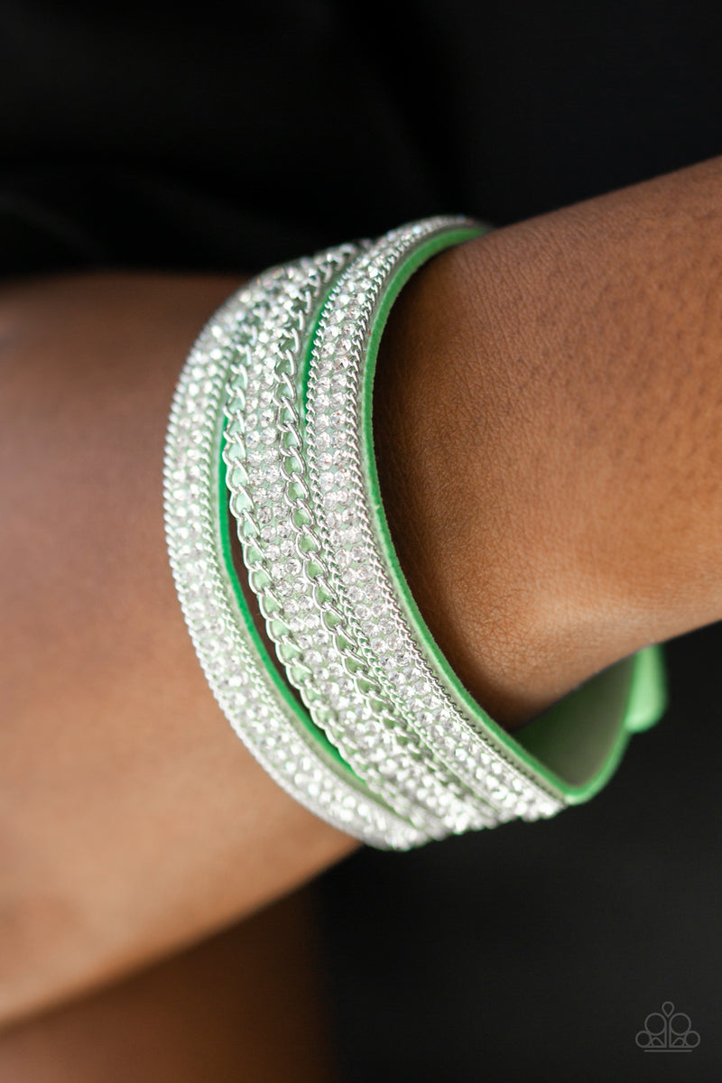 Dangerously Drama Queen ~ Green Bracelet