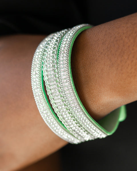 Dangerously Drama Queen ~ Green Bracelet