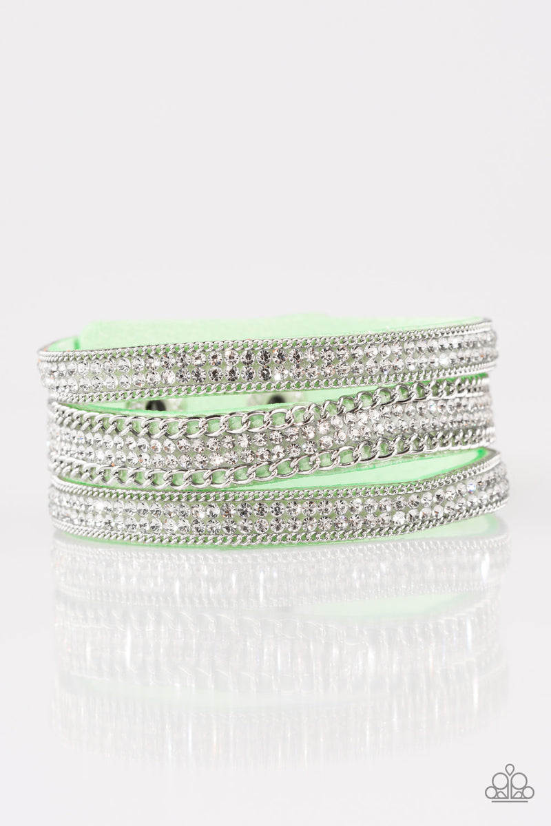 Dangerously Drama Queen ~ Green Bracelet