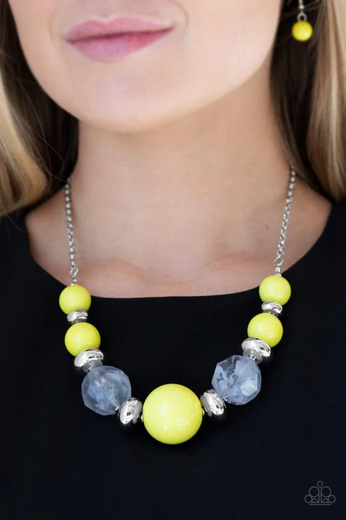 Daytime Drama ~ Yellow Necklace