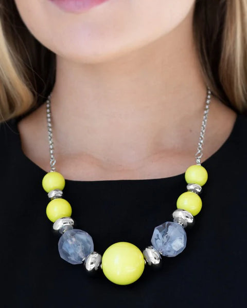 Daytime Drama ~ Yellow Necklace