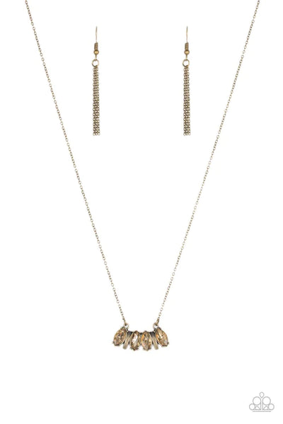 Deco Decadence ~ Brass Necklace