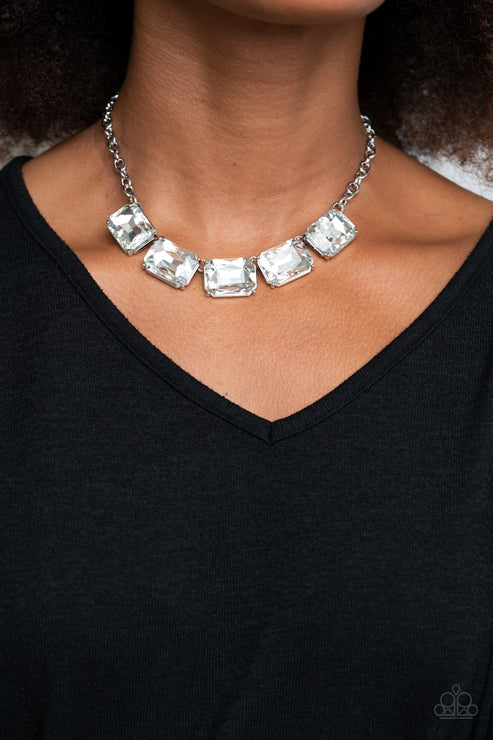 Deep Freeze Diva ~ White Necklace