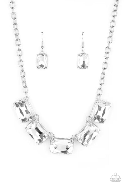 Deep Freeze Diva ~ White Necklace