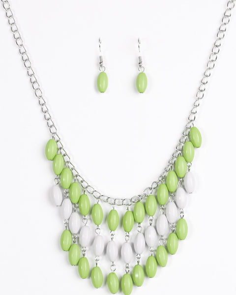 Delhi Diva ~ Green Necklace