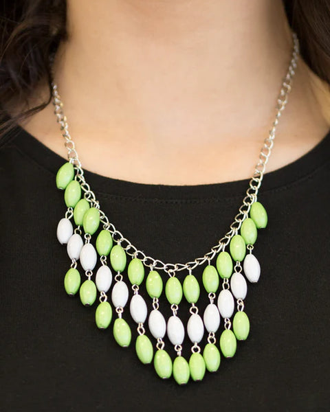 Delhi Diva ~ Green Necklace