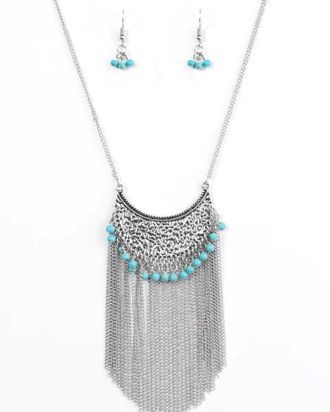 Desert Dancer ~ Blue Necklace