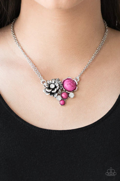 Desert Harvest ~ Pink Necklace