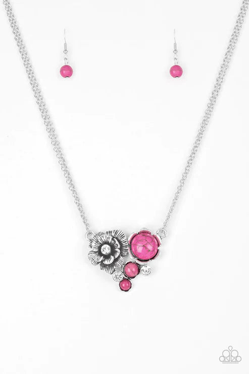 Desert Harvest ~ Pink Necklace