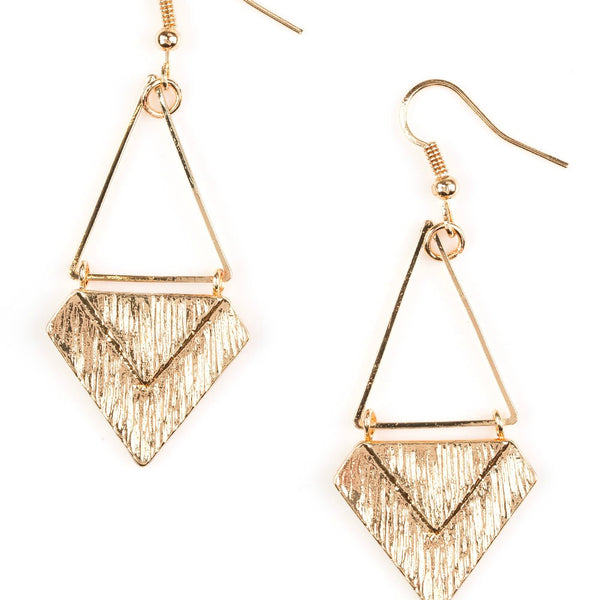 Desert Treasure ~ Gold Earrings