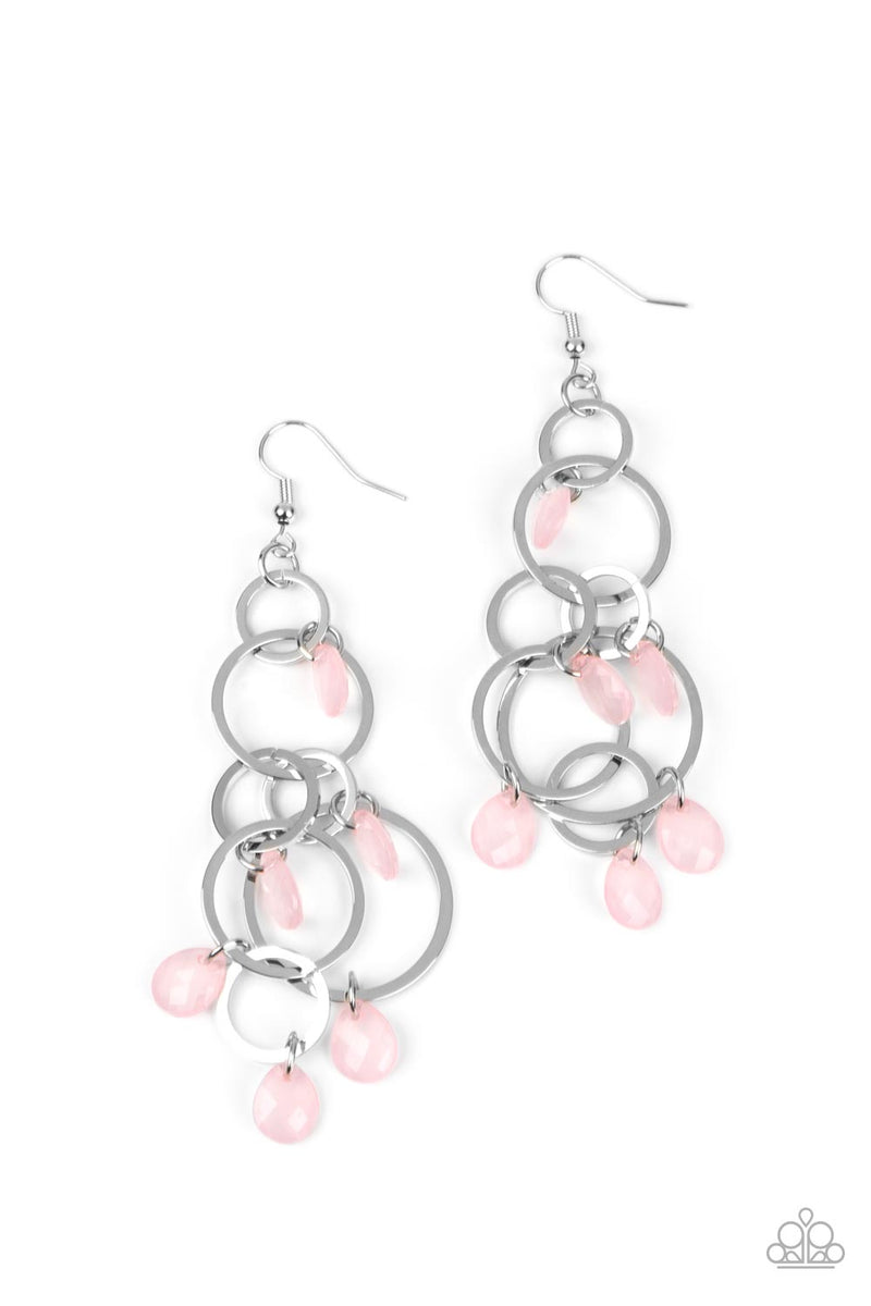 Dizzyingly Dreamy ~ Pink Earrings