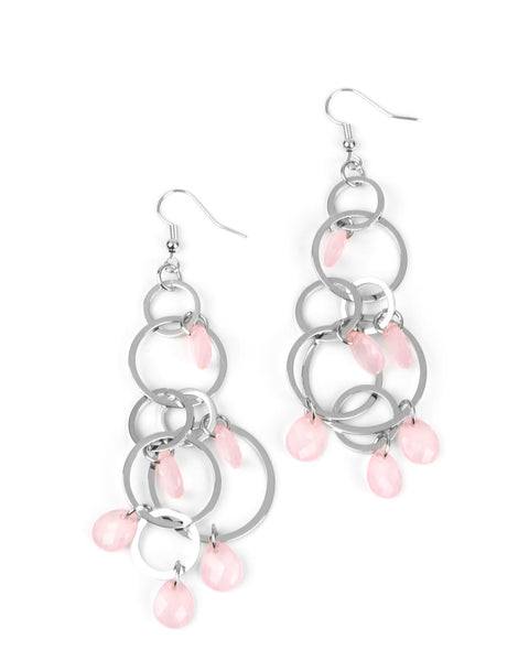 Dizzyingly Dreamy ~ Pink Earrings