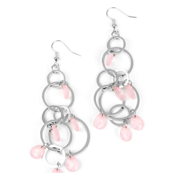 Dizzyingly Dreamy ~ Pink Earrings