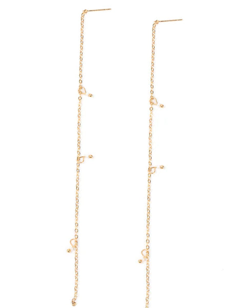 Dauntlessly Dainty ~ Gold Earrings