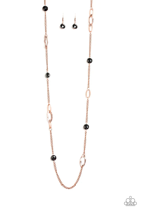 Duchess Dazzle ~ Copper Necklace