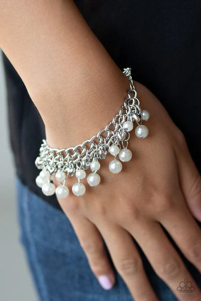 Duchess Diva ~ White Bracelet