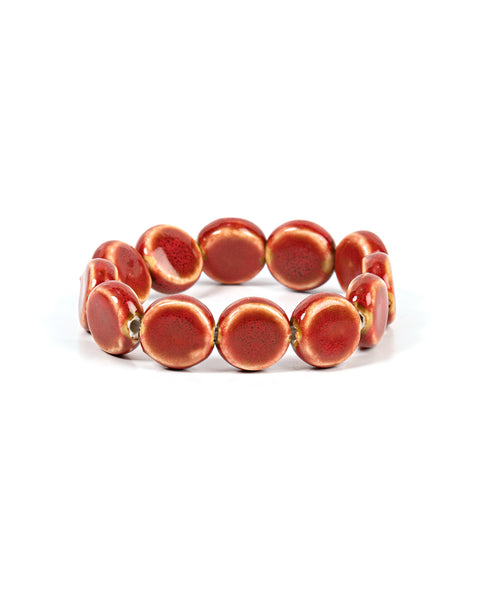 Earthy Entrada ~ Red Bracelet