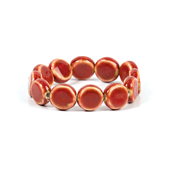 Earthy Entrada ~ Red Bracelet