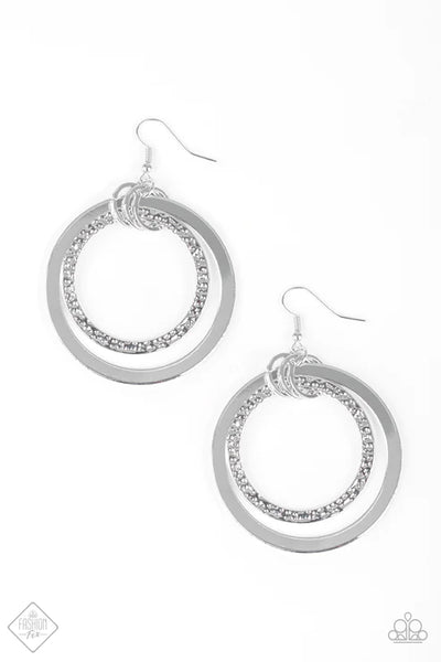 East End Edge ~ Silver Earrings