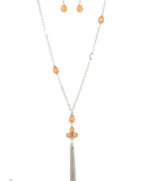 Eden Dew ~ Orange Necklace