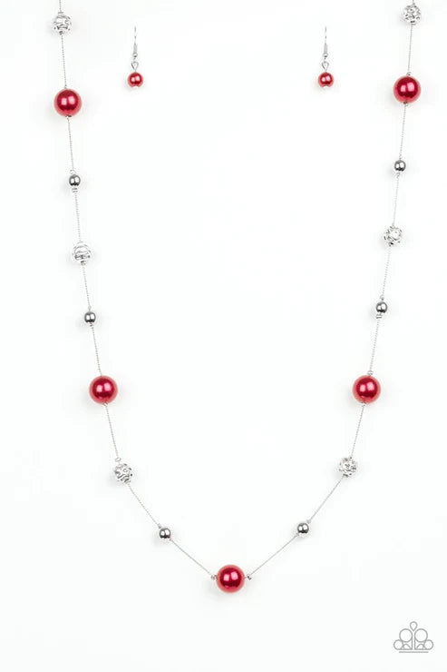 Eloquently Eloquent ~ Red Necklace