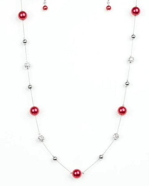 Eloquently Eloquent ~ Red Necklace