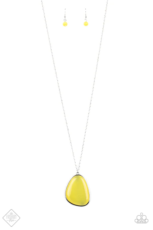 Ethereal Experience ~ Yellow Necklace