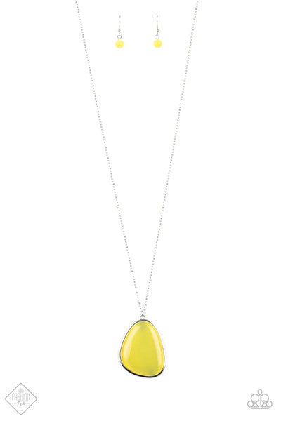 Ethereal Experience ~ Yellow Necklace