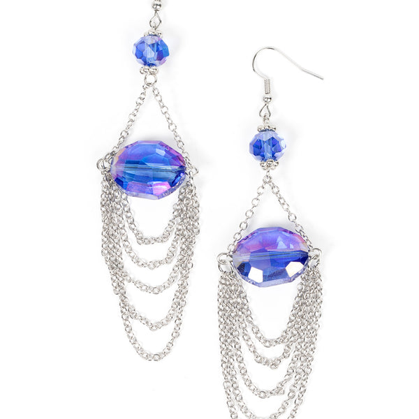 Ethereally Extravagant ~ Blue Earrings