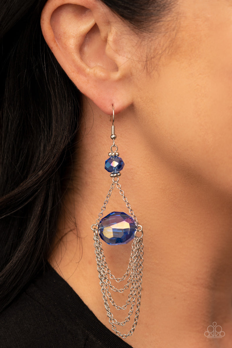 Ethereally Extravagant ~ Blue Earrings