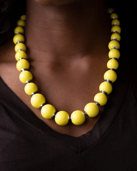 Everyday Eye Candy ~ Yellow Necklace